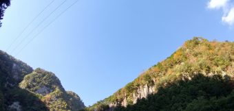 【紅葉情報】積田神社・青蓮寺湖・香落渓（2021.11.17撮影）