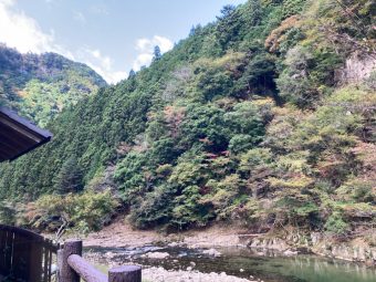 紅葉情報「香落渓」
