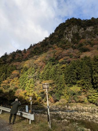 紅葉情報「香落渓」「赤目四十八滝」「積田神社」