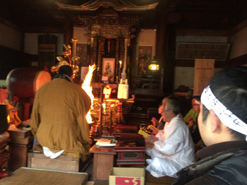 春の赤目四十八滝参り　入山者安全祈願法要