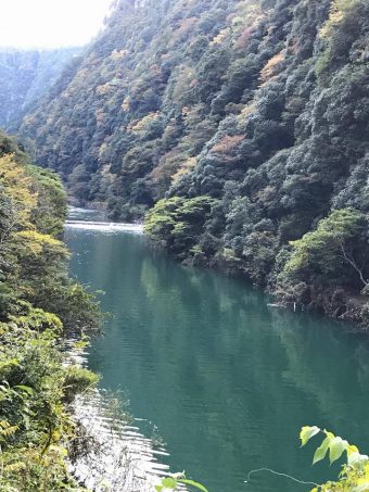 曽爾線　「香落渓」交通状況