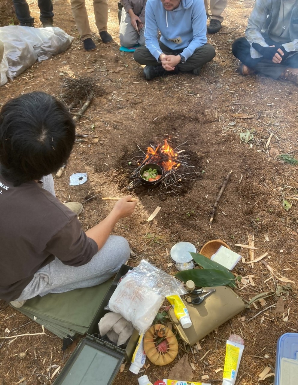 【通年(要問合せ)】森の生活術～ブッシュクラフト入門～🌳